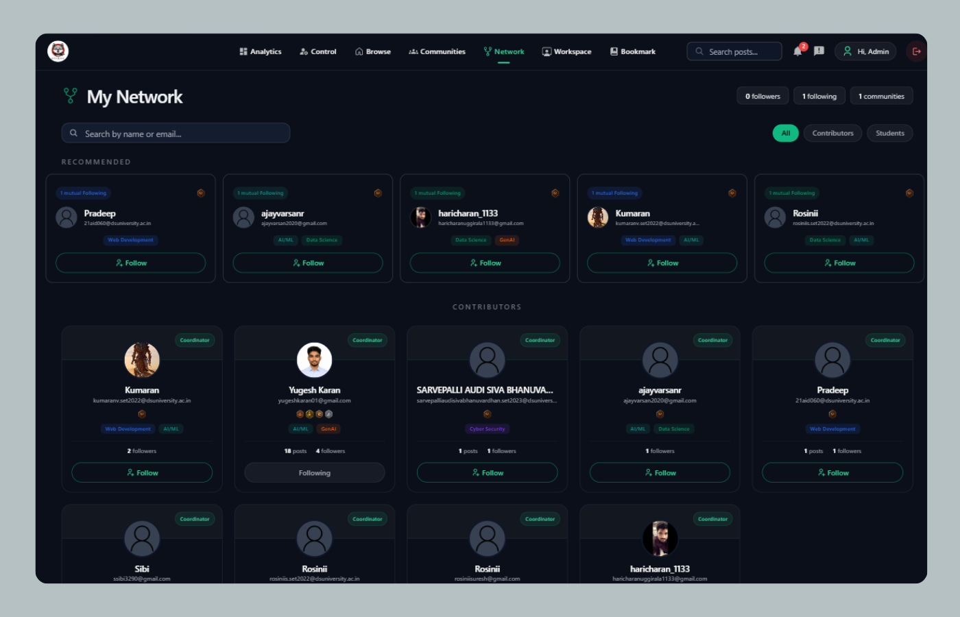 Connect With Like-Minded Developers